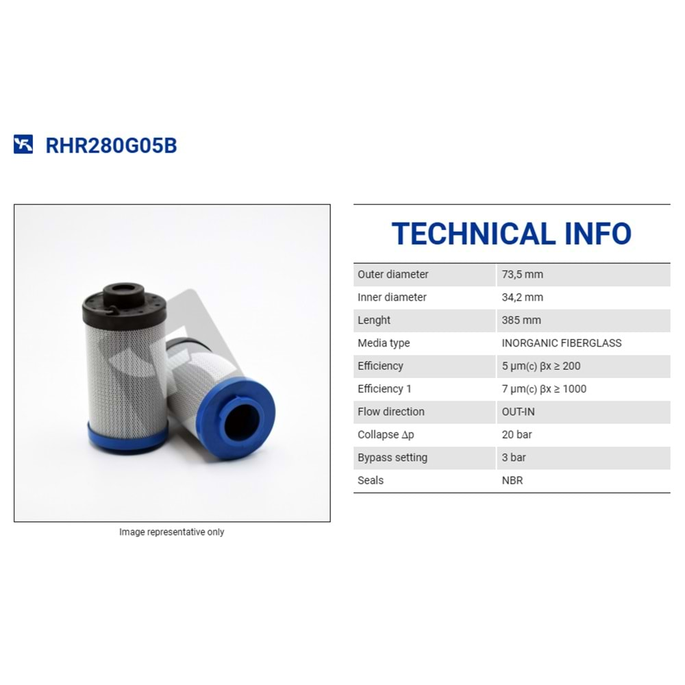 FILTREC RHR280G05B3/AB1 FILTER ELEMENT