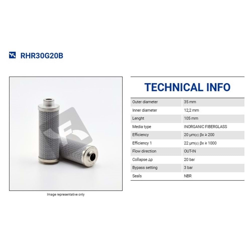 FILTREC RHR30E20B FILTER ELEMENT