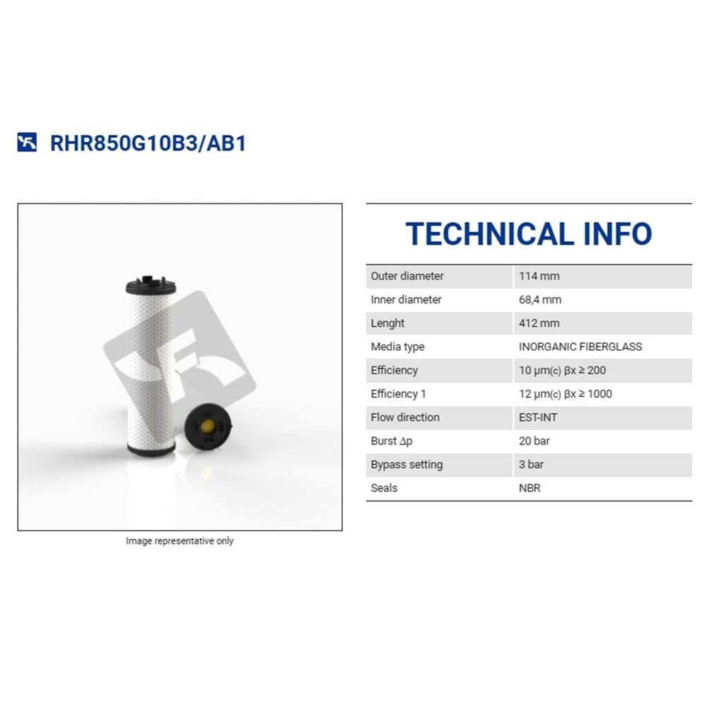 FILTREC RHR850G10B3/AB1 FILTER ELEMENT