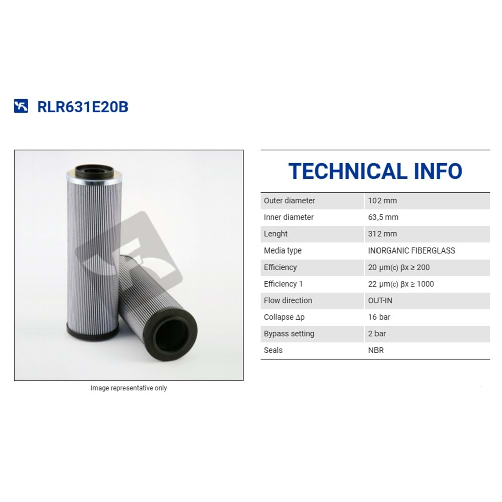 FILTREC RLR631E20B FILTER ELEMENT