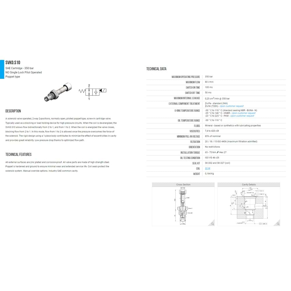 VIS SVK0.S10.03 SELONOID VALVE