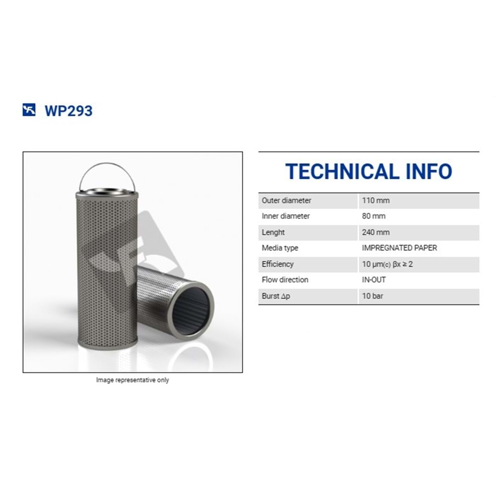 FILTREC WP293 FILTER ELEMENT