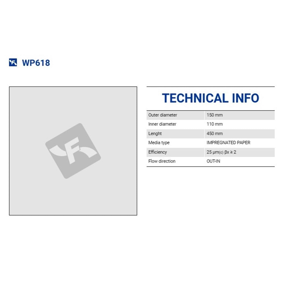 FILTREC WP618 FILTER ELEMENT