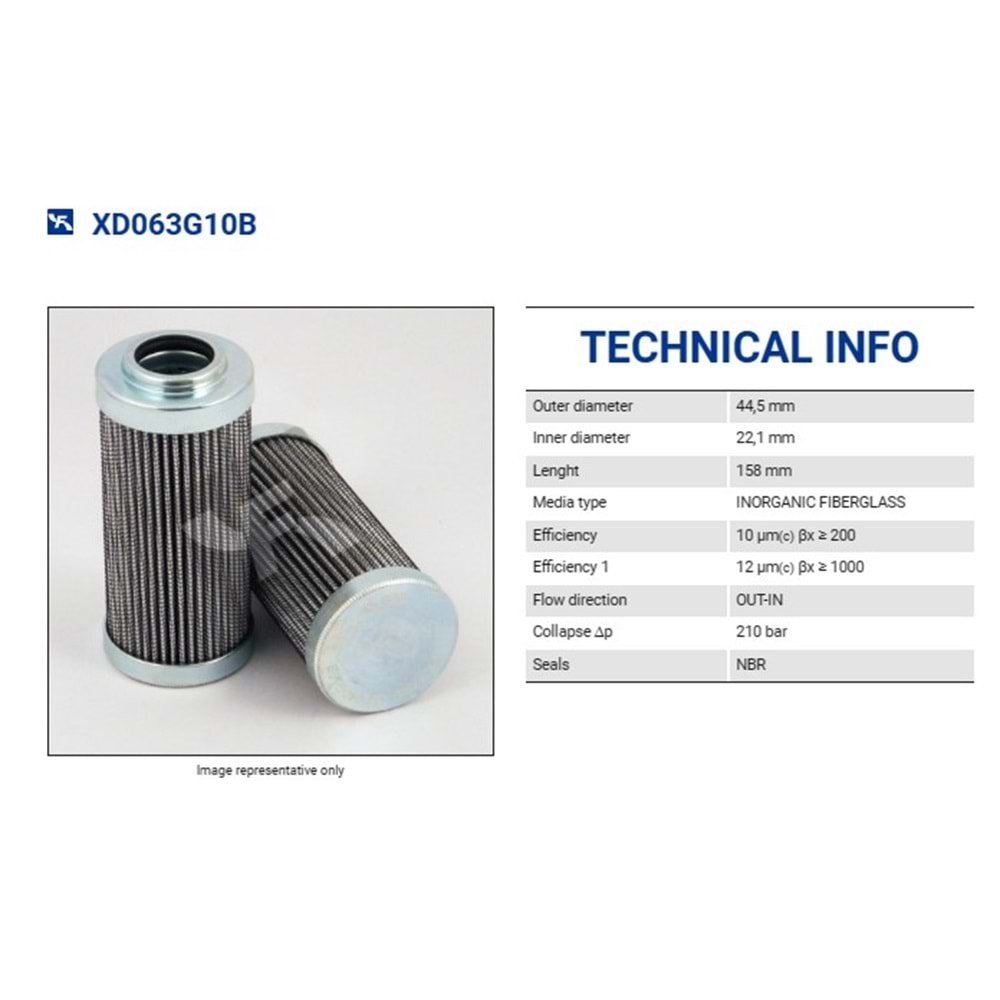 FILTREC XD063G10B FILTER ELEMENT