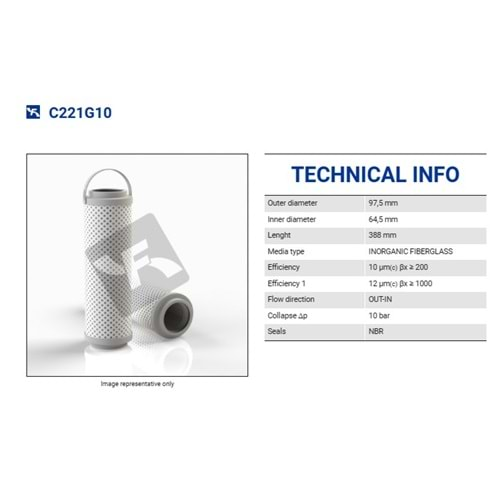 FILTREC C221G10 FILTER ELEMENT