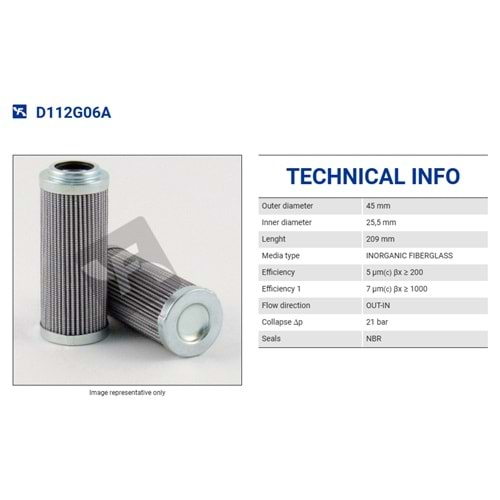 FILTREC D112G06A FILTER ELEMENT