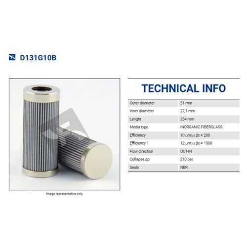 FILTREC D131G10B FILTER ELEMENT