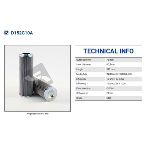 FILTREC D152G10A FILTER ELEMENT