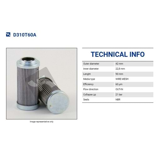 FILTREC D310T60A FILTER ELEMENT