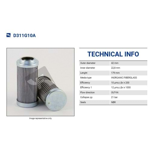 FILTREC D311G10A FILTER ELEMENT