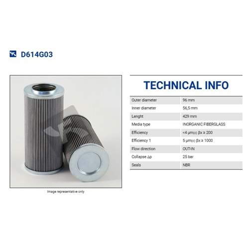 FILTREC D614G03 FILTER ELEMENT