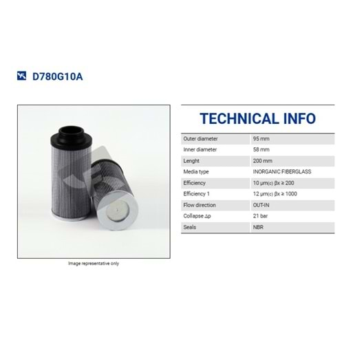 FILTREC D780G10A FILTER ELEMENT