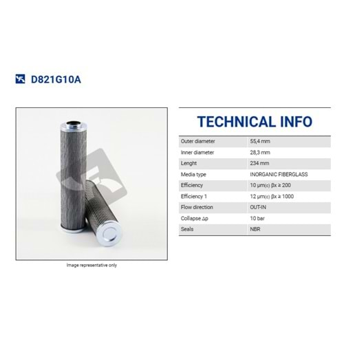 FILTREC D821G10A FILTER ELEMENT