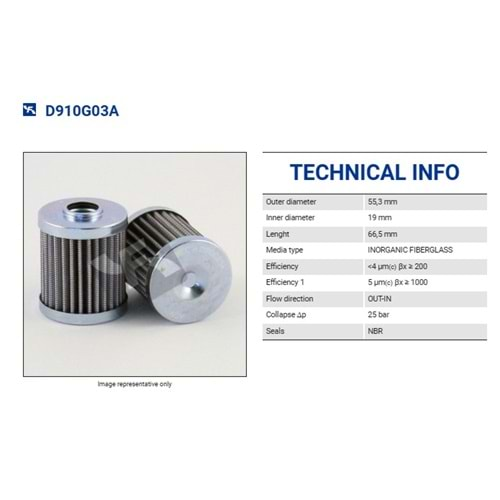 FILTREC D910G03A FILTER ELEMENT