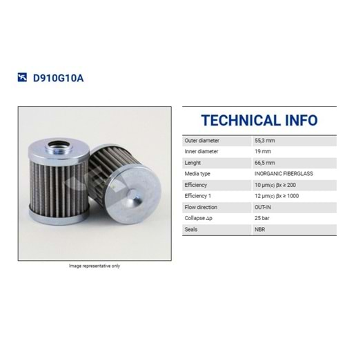 FILTREC D910G10A FILTER ELEMENT