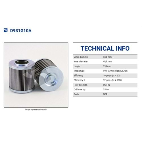 FILTREC D931G10A FILTER ELEMENT