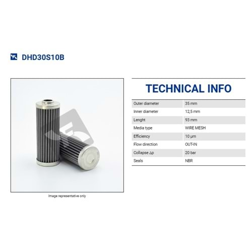 FILTREC DHD30B10B FILTER ELEMENT