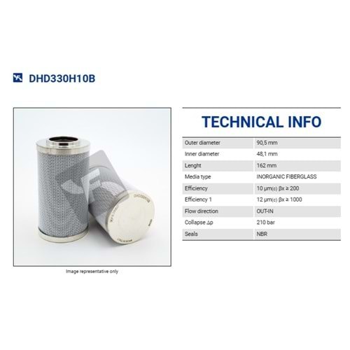 FILTREC DHD330H10B FILTER ELEMENT