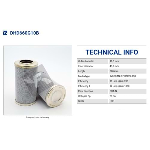 FILTREC DHD660G10B FILTER ELEMENT