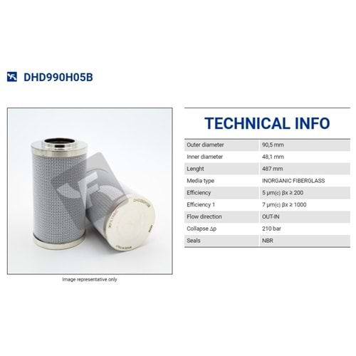 FILTREC DHD990H05B FILTER ELEMENT