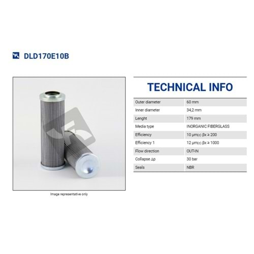 FILTREC DLD170E10B FILTER ELEMENT