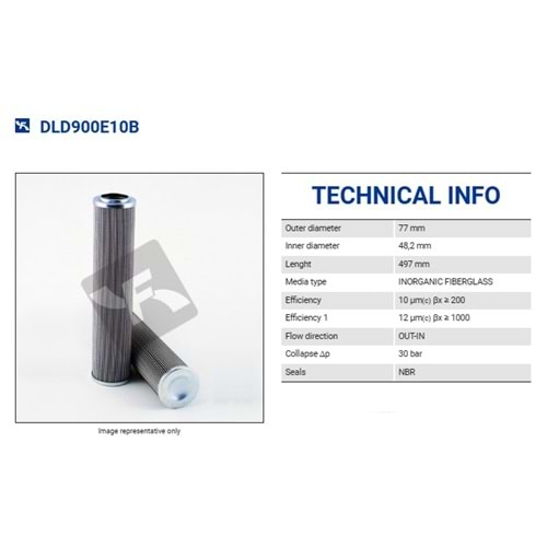 FILTREC DLD900E10B FILTER ELEMENT