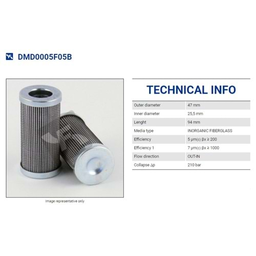 FILTREC DMD0005F05B FILTER ELEMENT