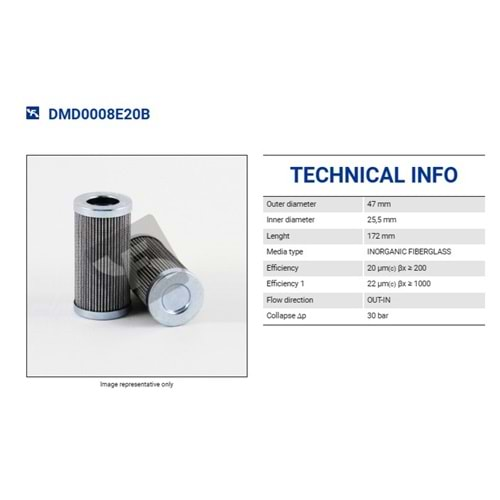 FILTREC DMD0008E20B FILTER ELEMENT