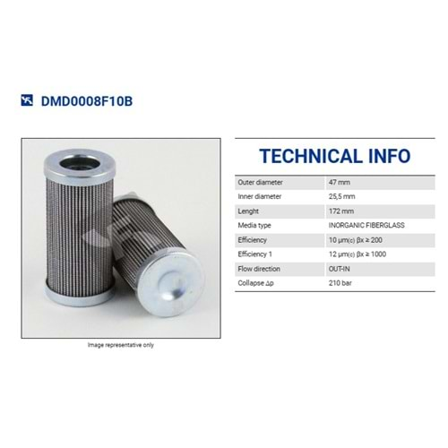 FILTREC DMD0008F10B FILTER ELEMENT