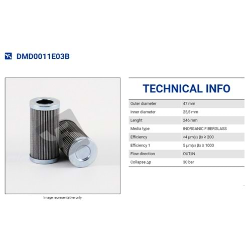 FILTREC DMD0011E03B FILTER ELEMENT