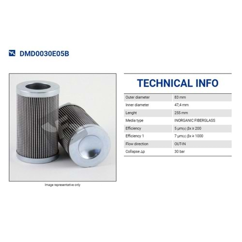 FILTREC DMD0030E05B FILTER ELEMENT