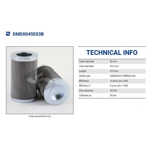 FILTREC DMD0045E03B FILTER ELEMENT