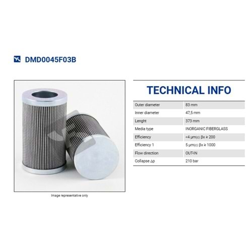 FILTREC DMD0045F03B FILTER ELEMENT