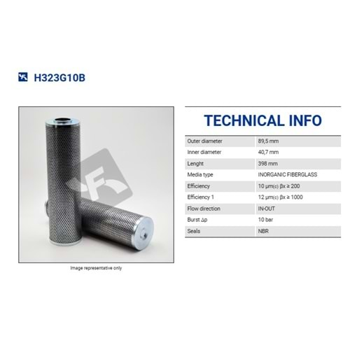 FILTREC H323G10B FILTER ELEMENT