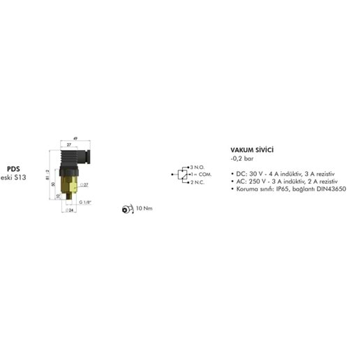 FILTREC PDS CLOGGING INDICATOR