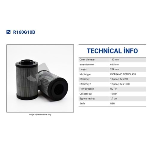 FILTREC R160G10B FILTER ELEMENT