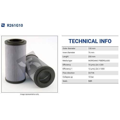 FILTREC R261G10 FILTER ELEMENT