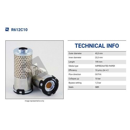 FILTREC R612C10 FILTER ELEMENT