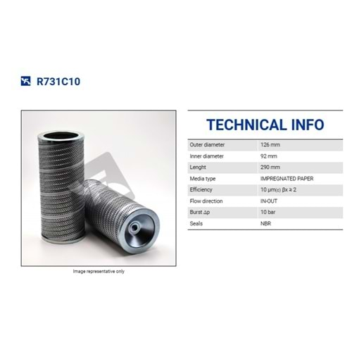 FILTREC R731C10 FILTER ELEMENT