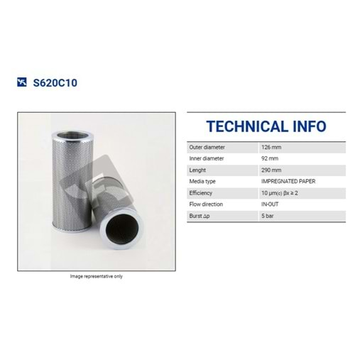 FILTREC S620C10 FILTER ELEMENT