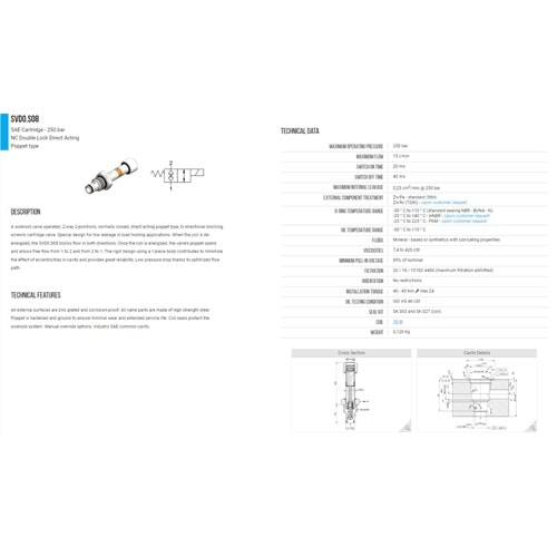 VIS SVD0.S08.00 SELONOID VALVE