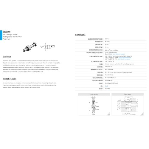 VIS SVG0.S08.00 SELONOID VALVE