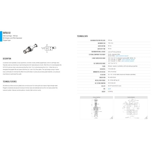 VIS SVT0.S12.00 SELONOID VALVE