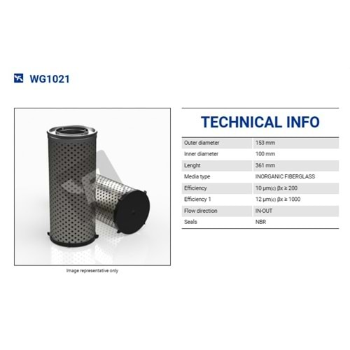 FILTREC WG1021 FILTER ELEMENT