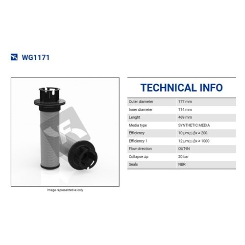 FILTREC WG1171 FILTER ELEMENT