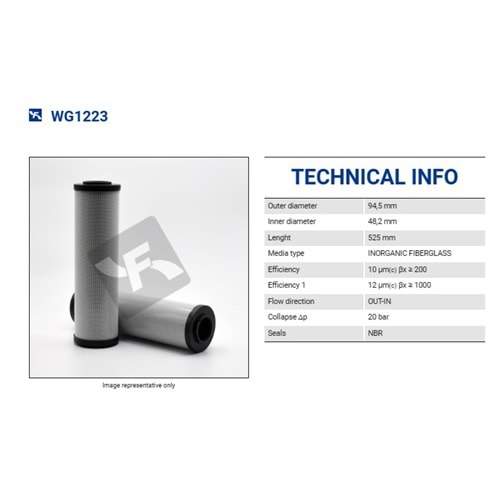 FILTREC WG1223 FILTER ELEMENT