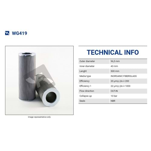 FILTREC WG419 FILTER ELEMENT