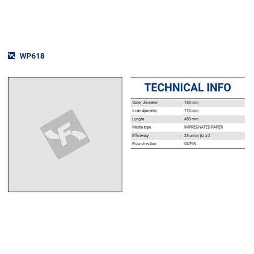 FILTREC WP618 FILTER ELEMENT