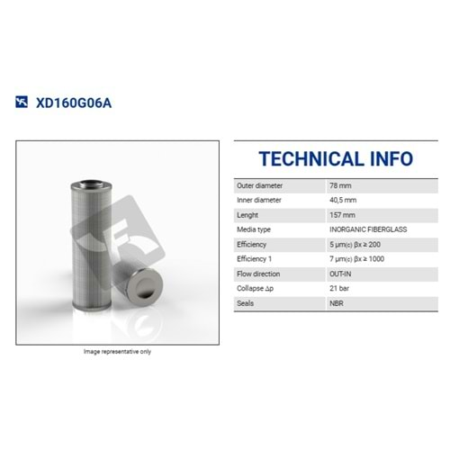 FILTREC XD160G06A FILTER ELEMENT