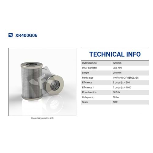 FILTREC XR400G06 FILTER ELEMENT